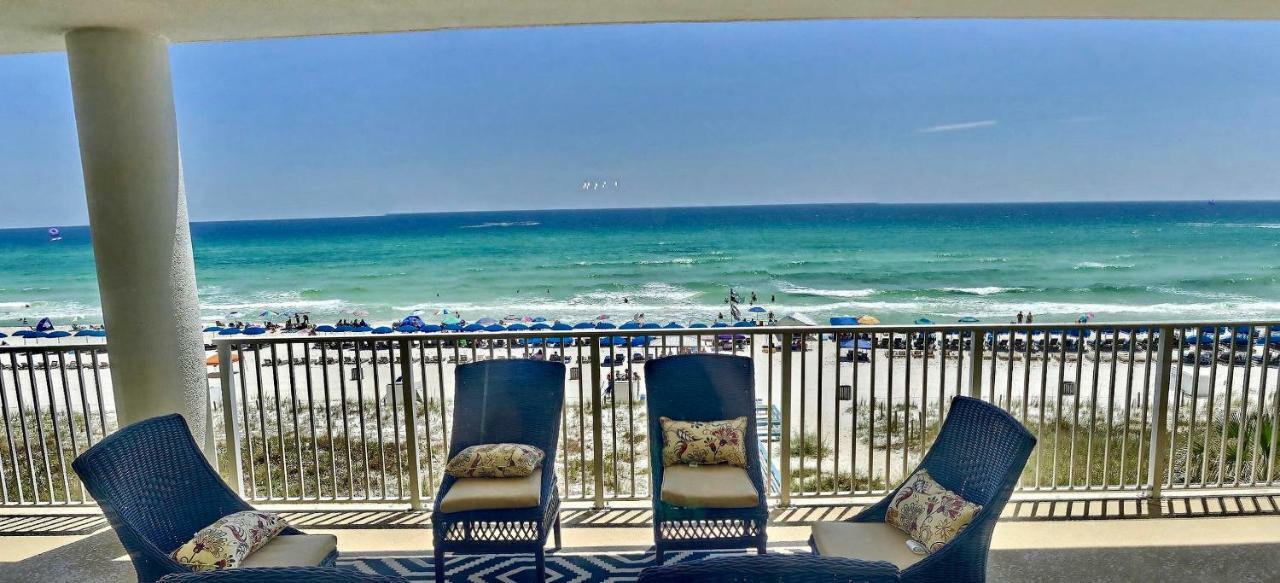 Barefoot Bliss - Beachfront Condo - Sleeps 12 Panama City Beach Eksteriør bilde