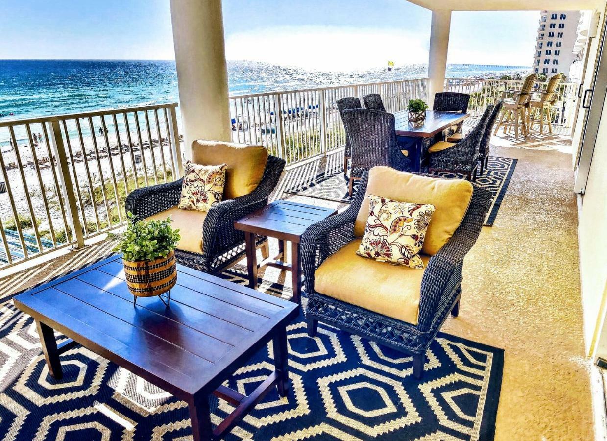 Barefoot Bliss - Beachfront Condo - Sleeps 12 Panama City Beach Eksteriør bilde