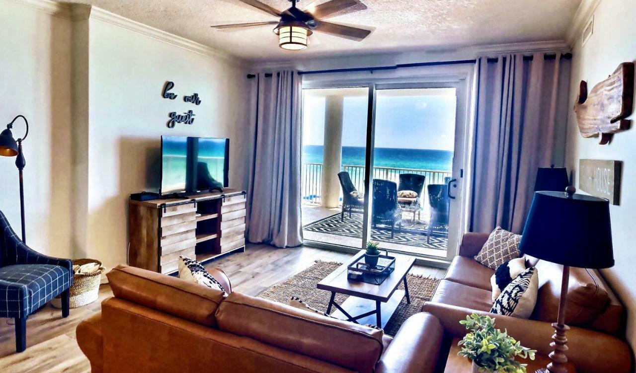 Barefoot Bliss - Beachfront Condo - Sleeps 12 Panama City Beach Eksteriør bilde