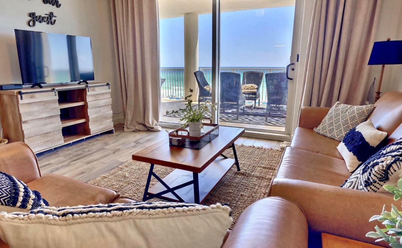 Barefoot Bliss - Beachfront Condo - Sleeps 12 Panama City Beach Eksteriør bilde