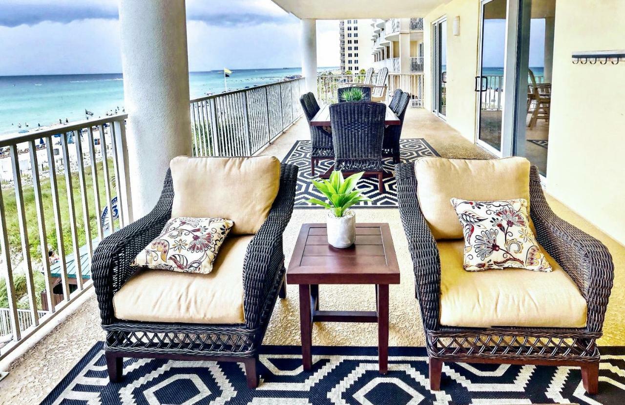 Barefoot Bliss - Beachfront Condo - Sleeps 12 Panama City Beach Eksteriør bilde