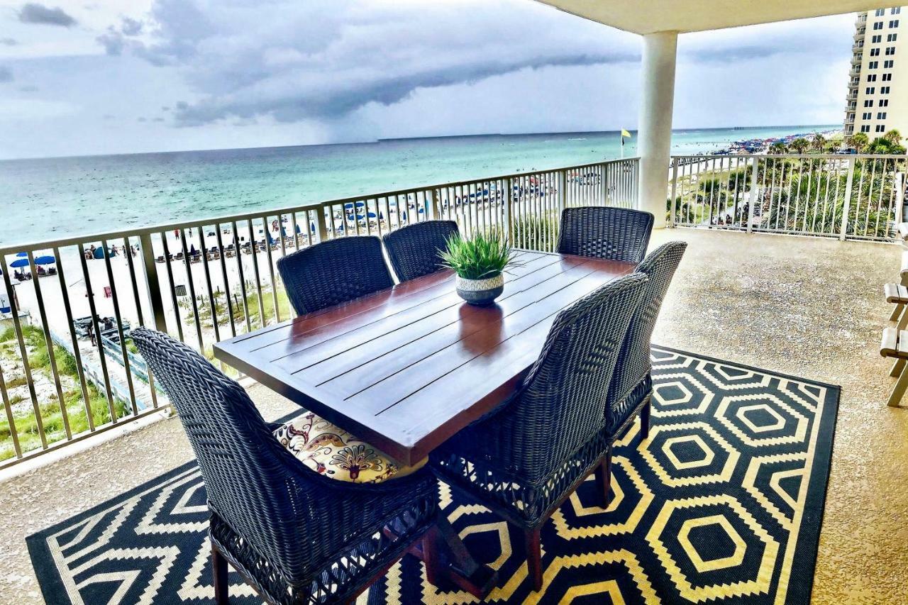 Barefoot Bliss - Beachfront Condo - Sleeps 12 Panama City Beach Eksteriør bilde