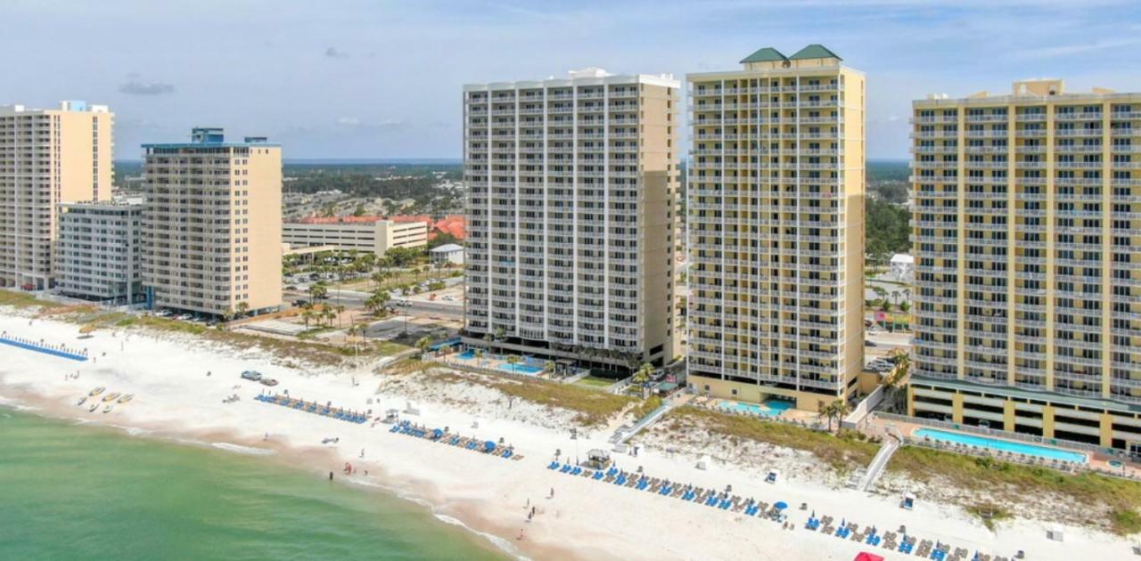 Barefoot Bliss - Beachfront Condo - Sleeps 12 Panama City Beach Eksteriør bilde
