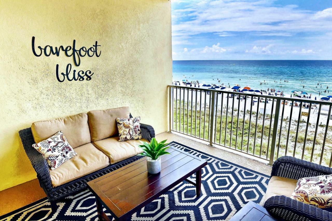 Barefoot Bliss - Beachfront Condo - Sleeps 12 Panama City Beach Eksteriør bilde